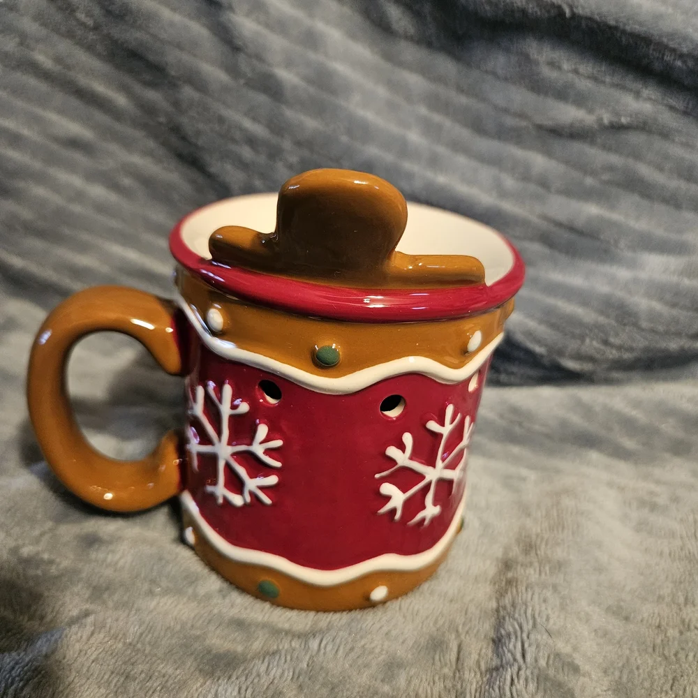 Scentsy Gingerbread Man Mini Wax Warmer